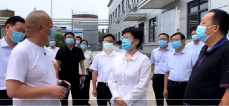 焦作市委書記葛巧紅一行蒞臨旭瑞集團參觀調(diào)研！